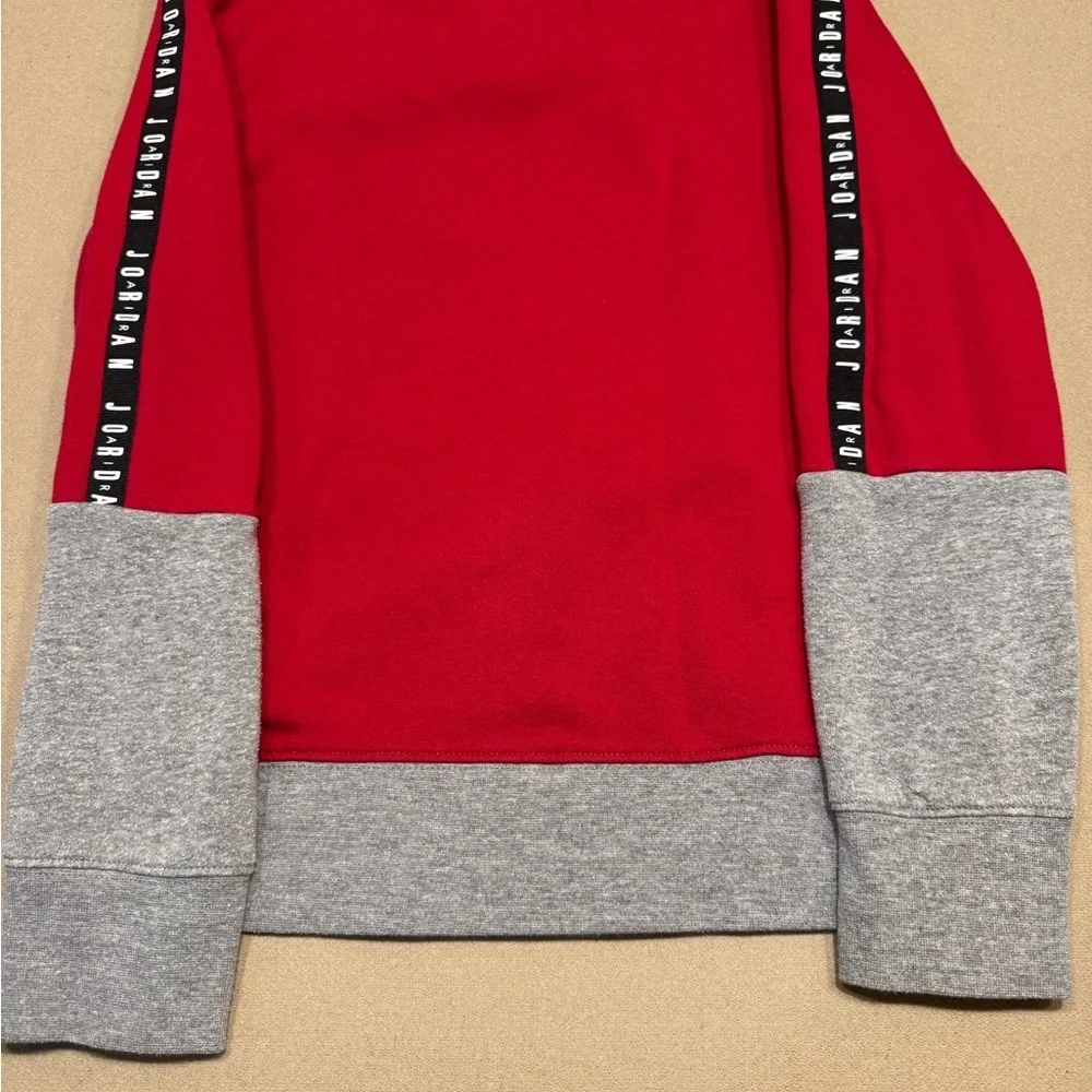 Nike Jordan Kids Red and Gray Sweatshirt